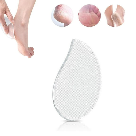 Glass Foot File & Callus Remover | Pedicure Tool for Dead Skin Removal | Wet/Dry Use | Portable Heel Smoothing Shower File | 4x2.36 Inches