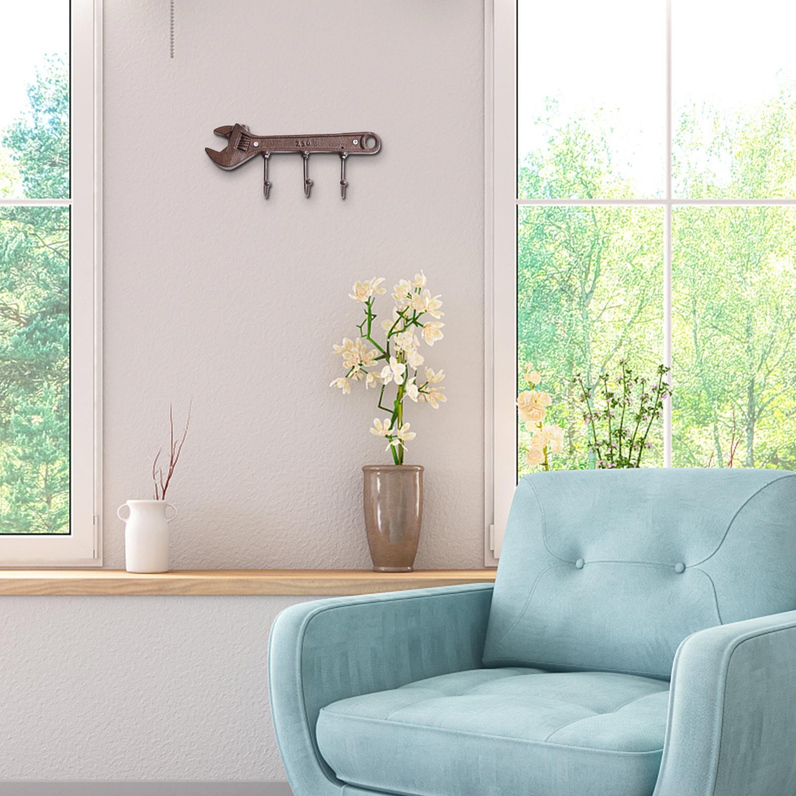 Glass Garland Garland with Lights Plug in 20 Ft Vintage Easter Paper