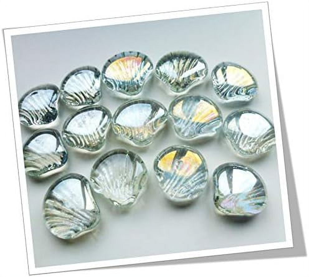 glass gems sea glass chunks for home decor art craft vase filler