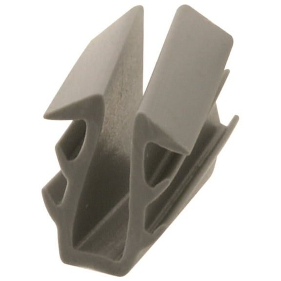 Glass Glazing Channel, 15/64 in. x 5/32 in. x 3/16 in., Gray