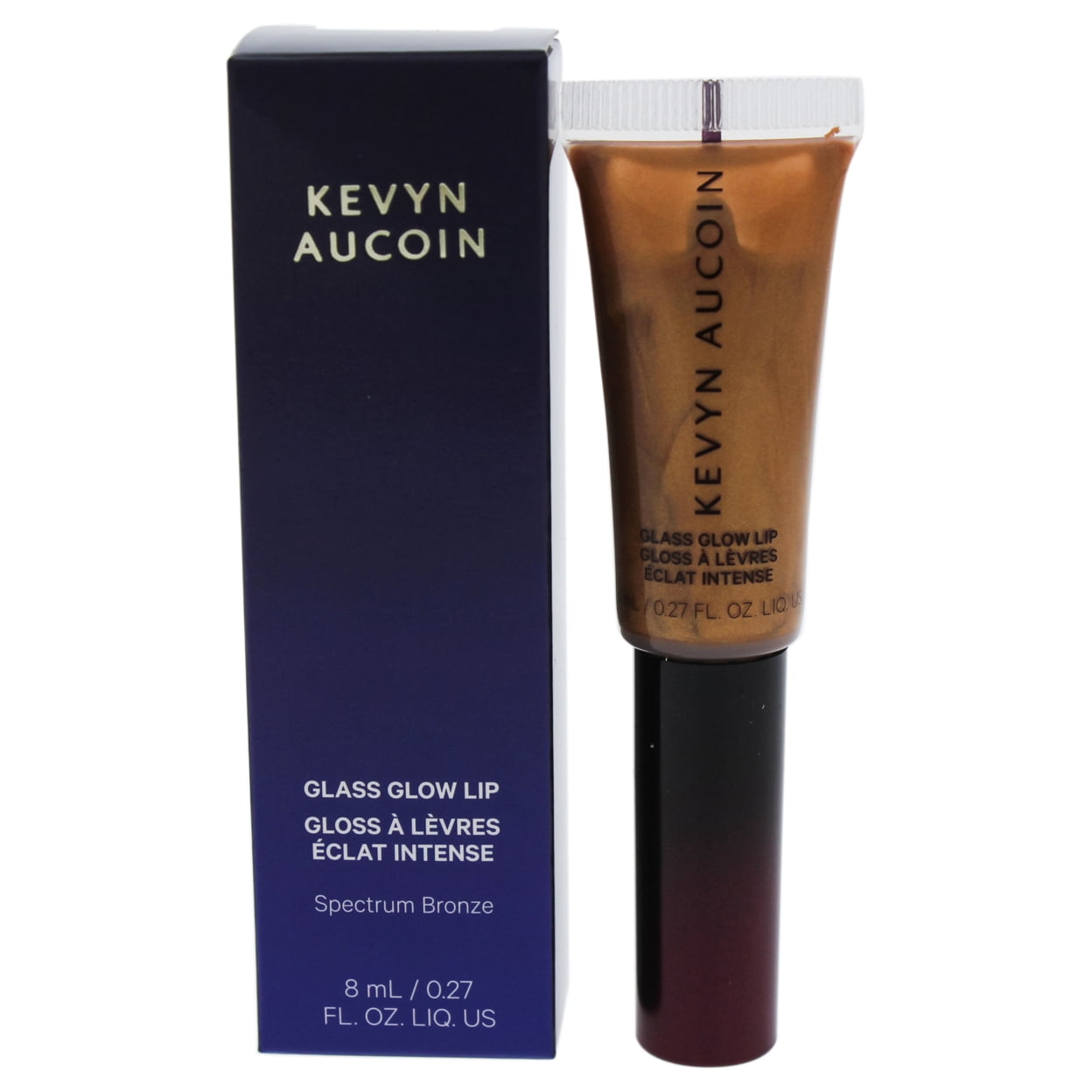 Glass Glow Lip Gloss Spectrum Bronze by Kevyn Aucoin for Women 0.27