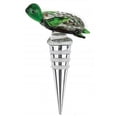 thumbnail image 1 of Glass Green Sea Turtle Wine Bottle Topper Or Stopper, 1 of 1