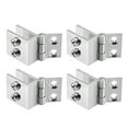 thumbnail image 1 of Glass Hinge Adjustable 0 Degree Clamp for 5-8mm Thickness 4Pcs, 1 of 5