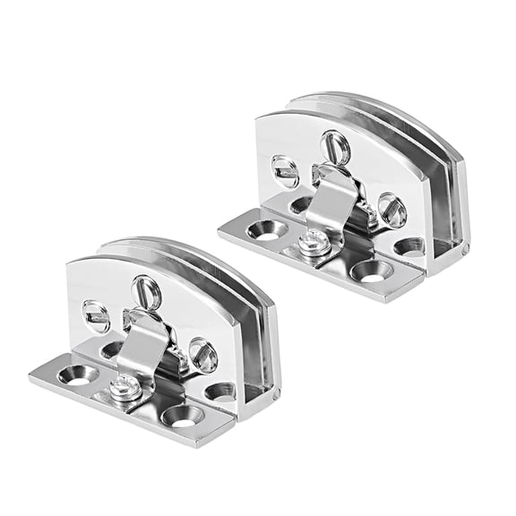 Glass Hinge Adjustable Clamp for 5-8mm Thickness 2Pcs