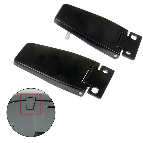 Glass Hinges for Jeep Wrangler YJ TJ 87-06 Metal Hinges Car Accessories 926-119 5013722AA