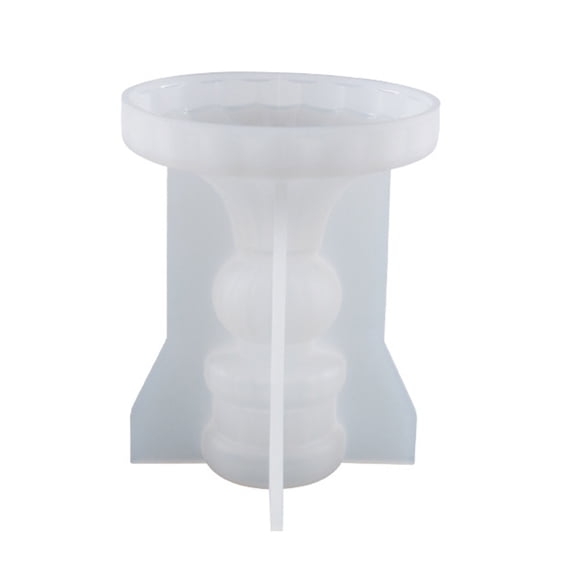Glass Holder Resin Mold Crystal Taper Tealight Holder Mold Casting Mold Party and Wedding Decor