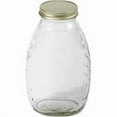 thumbnail image 1 of Glass Honey Jar With Lids - 16 oz., 1 of 1