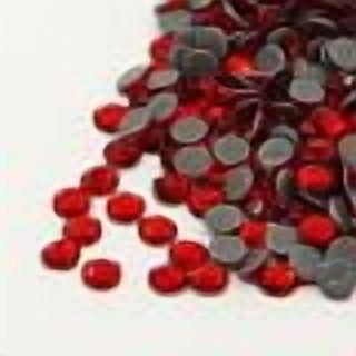 Glass Hotfix Rhinestone Grade AA Flat Back & Faceted Half Round Siam SS20 4.6~4.8mm 1440pcs/bag