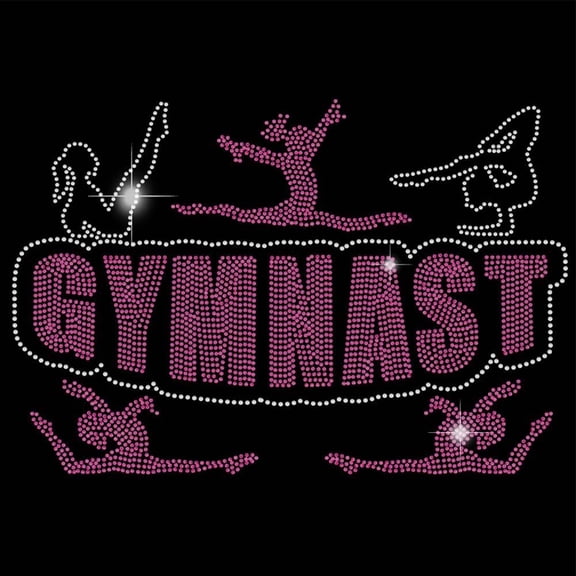 Glass Hotfix Rhinestone Iron on Appliques Costume Accessories for Clothes 297x210mm Bags Pants Gymnastics