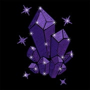 Glass Hotfix Rhinestone Iron on Appliques Costume Accessories for Clothes Bags Pants 297x210mm Others
