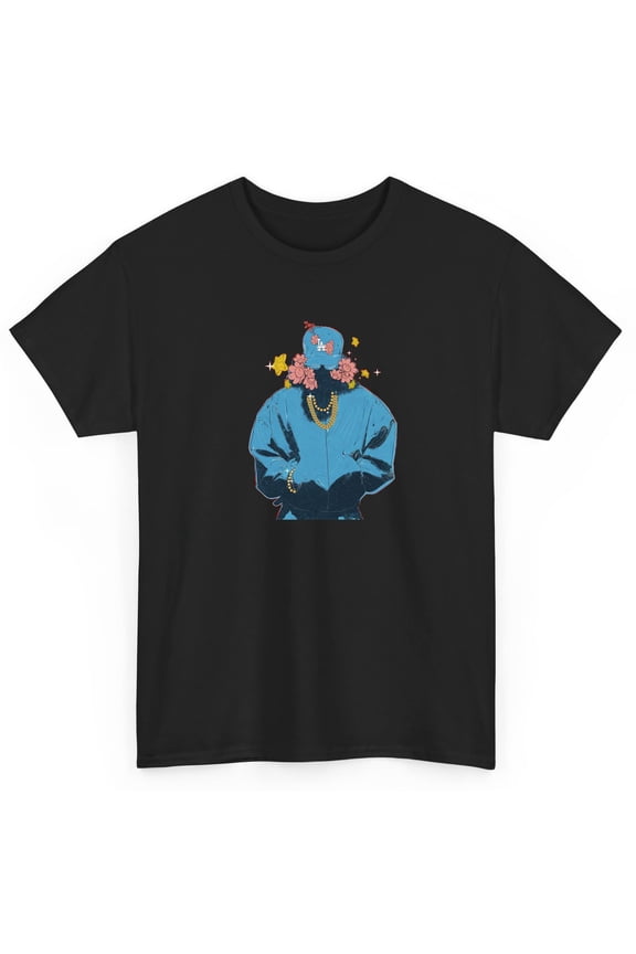 Cotton Kendrick Rap T-Shirt KDot Short Sleeve Hip Hop Graphic Tee