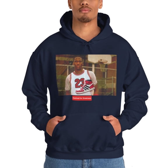 Glass House Apparel Michael Jordan Destined for Greatness Hoodie High Quality Sweatshirt