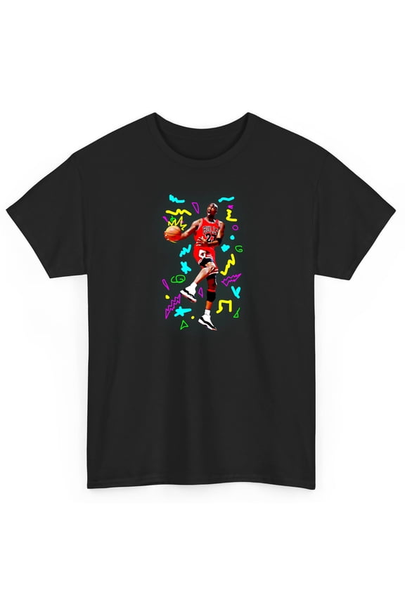 Michael T-Shirt Fashion Jordan Air Short Sleeve Bulls Graphic Tee