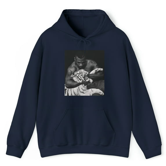 Glass House Apparel Mike Tyson and Tiger Premium Hoodie Sweatshirt