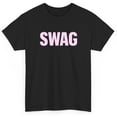 thumbnail image 1 of Glass House Apparel SWAG T Shirt Fashion Pop Swagger Short Sleeve Graphic Tee, 1 of 1