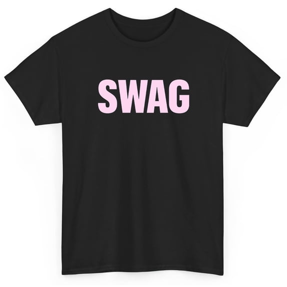 Glass House Apparel SWAG T Shirt Fashion Pop Swagger Short Sleeve Graphic Tee
