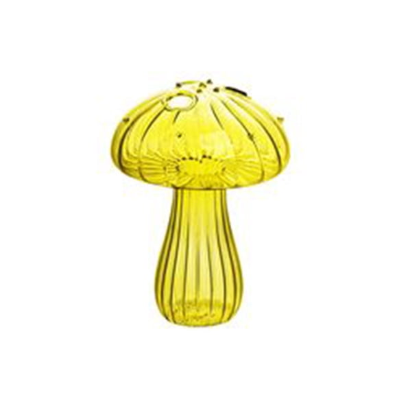 Glass Hydroponic Vase - Walnut Frame, Test Tube Design, for Home Decoration/Hydrophilic