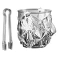 thumbnail image 1 of Glass Ice Bucket and Ice Clip, Ongmies Plastic Ice Bucket & Ice Clip Set – Thick, Drop-Resistant Acrylic, Transparent Champagne Bucket for Home Parties & Bars, Ice Bucket Wine Bucket, 1 of 7
