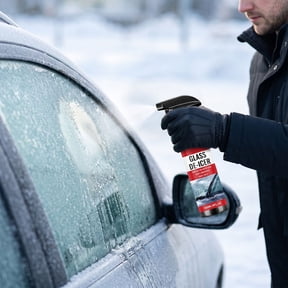 Glass Icing Agent for Car Windows, Deicing Spray, 120ml Fine Mist, Multi-Surface Use, Winter Snow and Ice Removal Solution