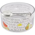 Glass Ingredients Bowl Set 7 Layer Dip 2Piece with Recipe Exterior