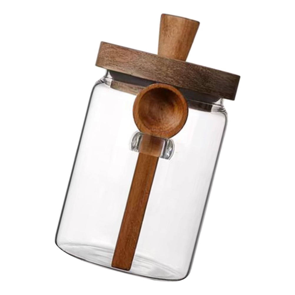 jar　0527 RUNROTOO Glass Airtight Jar Multi 1Set 5.50X3.54X3.54in