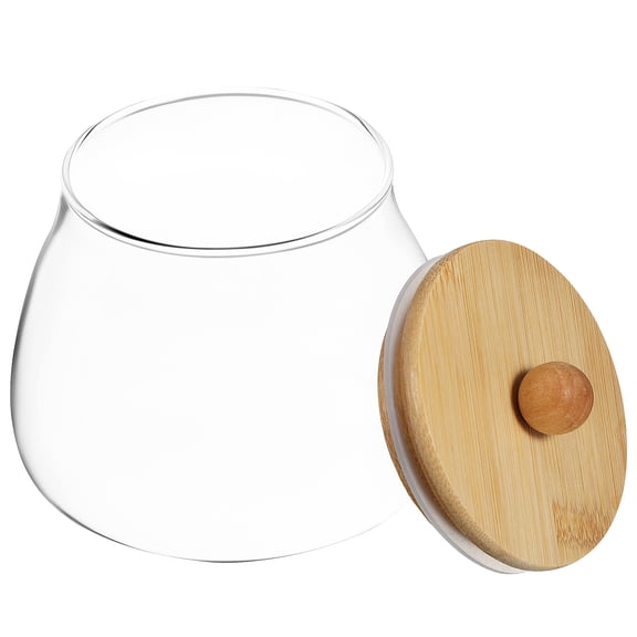 Glass Jar With Lid Candy Jar Glass Storage Jar Glass Storage Can Grain Sealing Jar Overnight Oats Jar