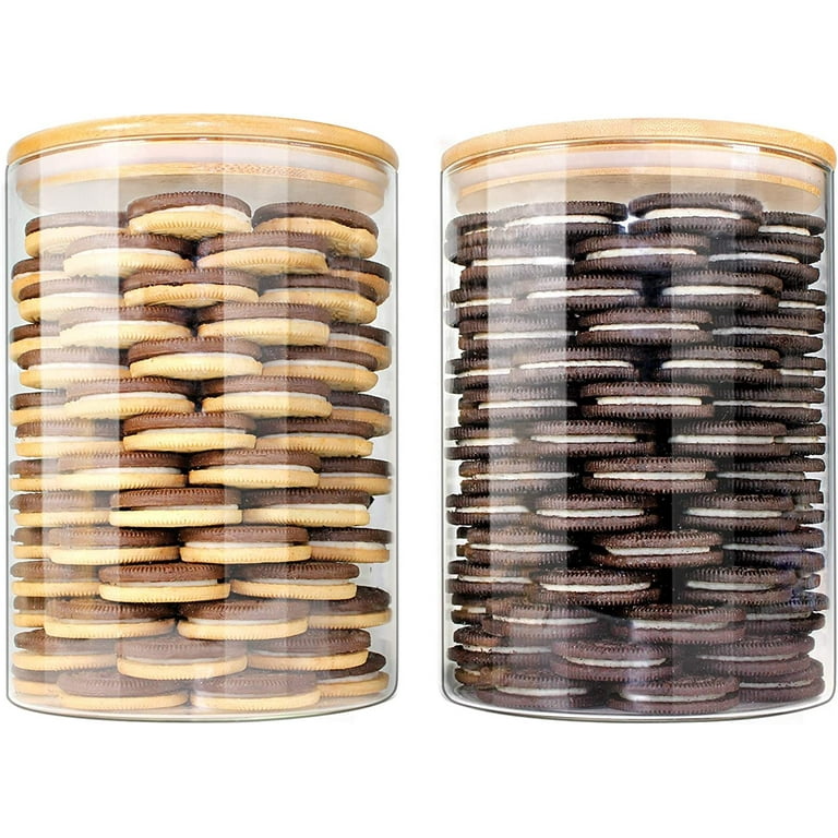 https://i5.walmartimages.com/seo/Glass-Jars-Bamboo-Lids-EcoEvo-Food-Canisters-Sets-Large-Storage-containers-Lids-Flour-Jars-Cookie-2-Pack-100oz_564436fd-f5e9-4ccd-be5c-e0fa711929ab.56d509be109a2f4309858d132e39bc07.jpeg?odnHeight=768&odnWidth=768&odnBg=FFFFFF