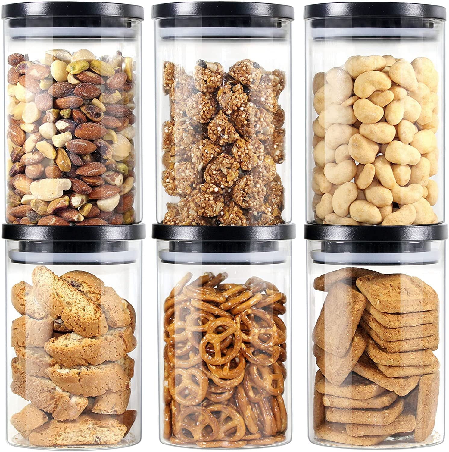 The Home Edit Clear Plastic Food Storage Canister - XL Each