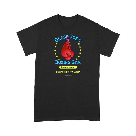 Glass Joe's Boxing Gym Funny Nerdy Vintage Video Game T-Shirt