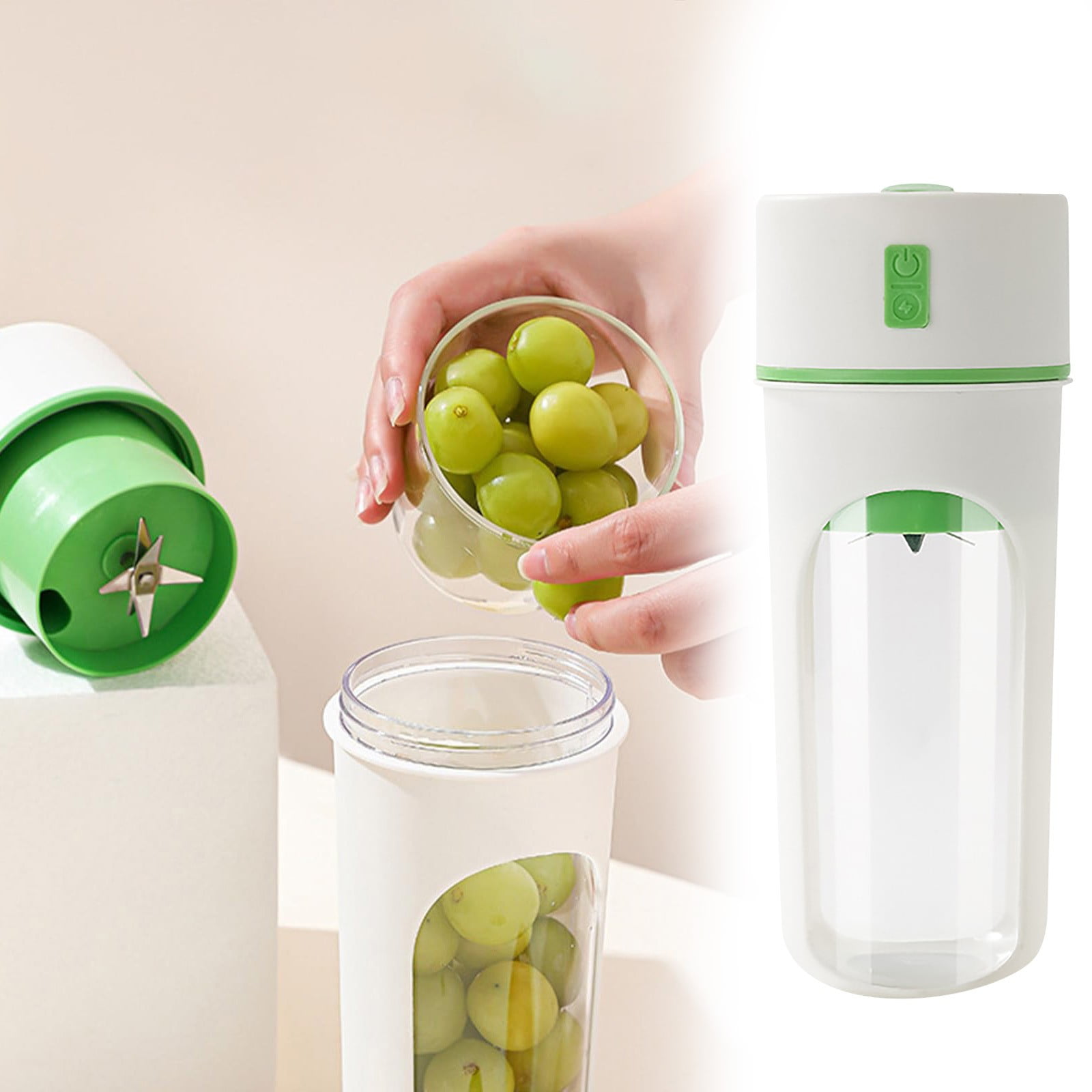 Glass Juicer Vintage Lemonade Stand for Adults Juicer for Celery Juice