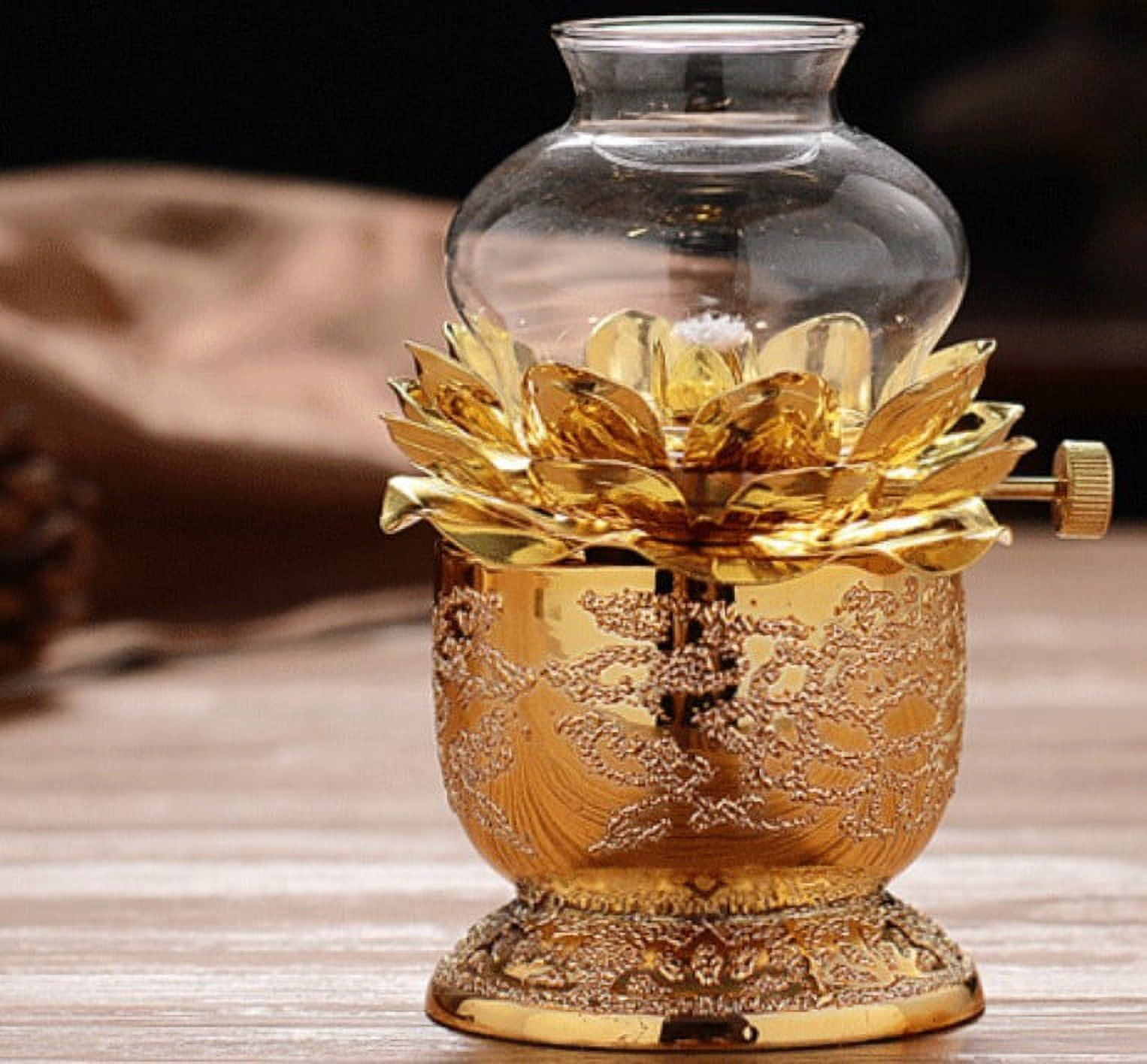 Glass Kerosene Lamp Desktop Kerosene Lamp Emergency Oil Lamp Oil Light