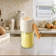 thumbnail image 1 of Glass Kitchen Spice Dispenser - Measured Seasoning Container with Tight Seal - Precision Pouring Shaker for Cooking & Baking Ingredients, 1 of 6