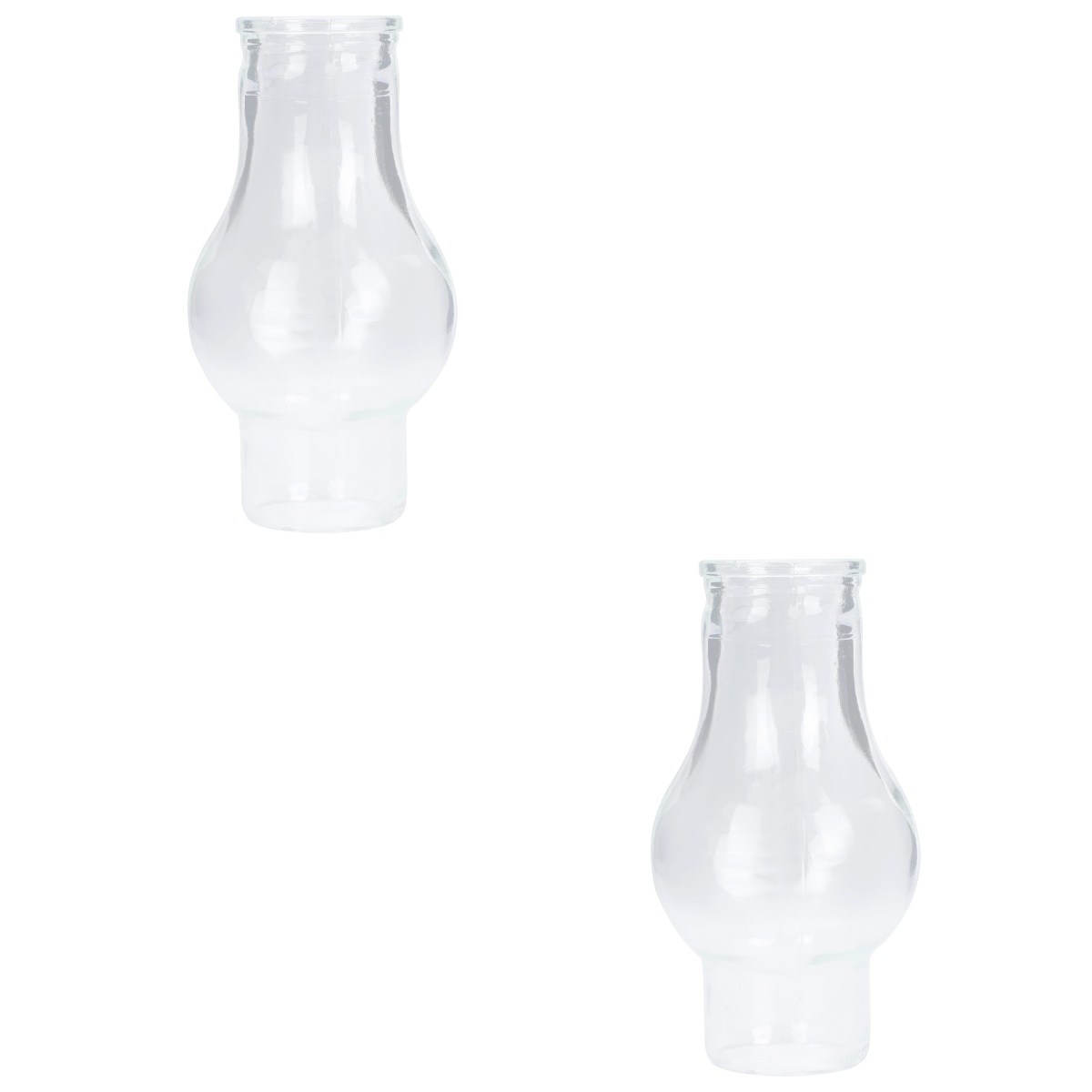 Glass Lamp Chimney Kerosene Lampshade Supply Oil Replacement Globe