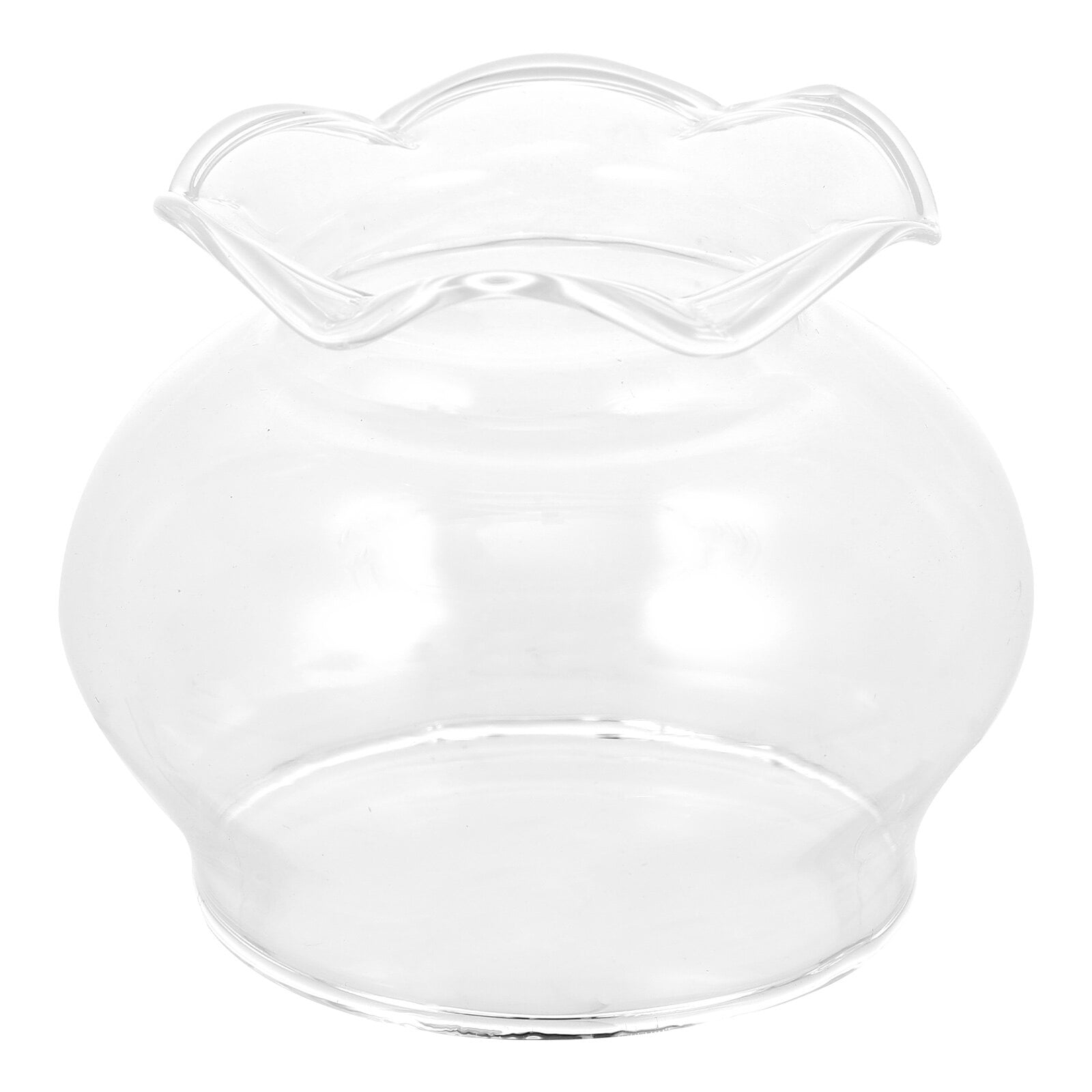 Glass Lampshade Oil Lamp Cover Oil Light Glass Cover Candle Lamp Cover