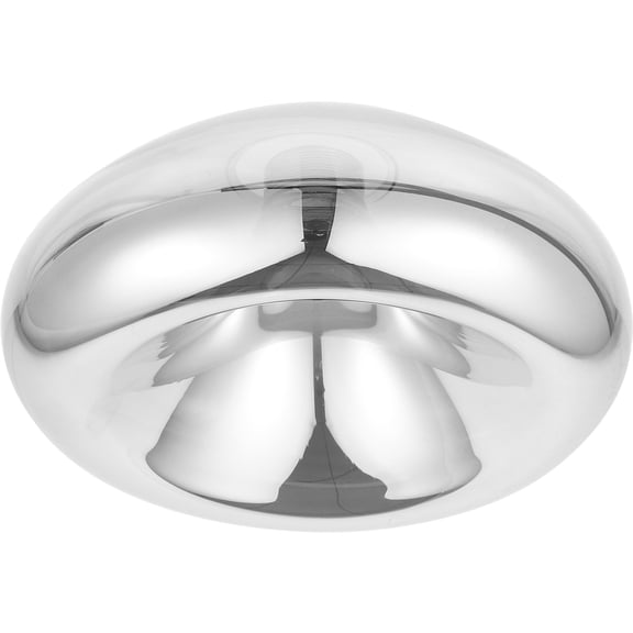 COOPHYA Flat Lampshade Smoke Grey 1Pack 5.9X5.9X3.0In