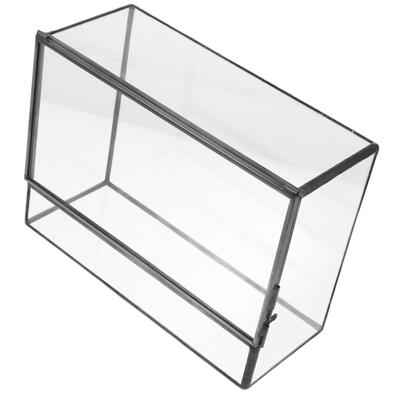 Glass Landscaping Tank Plant Decor Succulent Terrarium Empty Terrarium