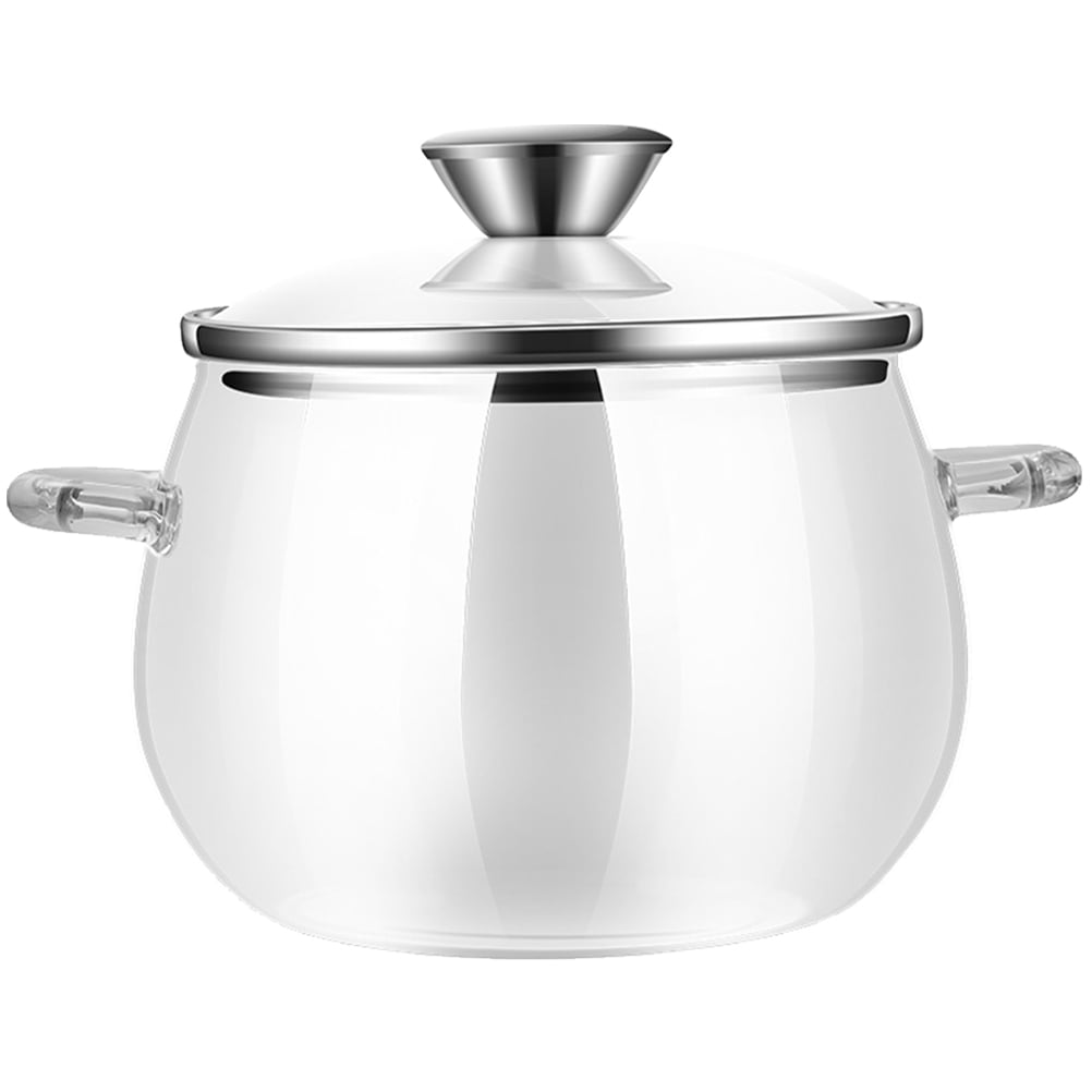 Glass Lard Jar Food Containers with Lids Tea Container Filtering Oil