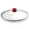 thumbnail image 1 of Glass Lid - 12"-inch/30.48-cm/308mm - Compatible with Lodge - Fully Assembled Tempered Replacement Cover - Oven Safe for Skillet Pots Pans: Universal for all Cookware: Cast Iron, Stainless, Non-Stick, 1 of 7
