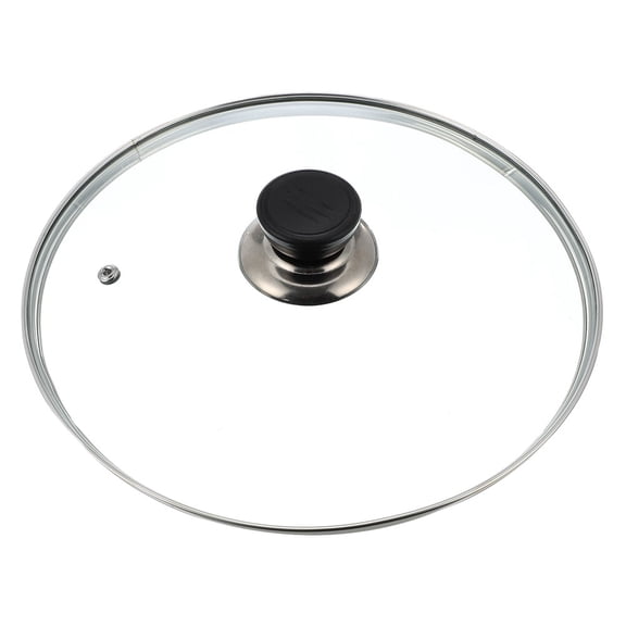 Glass Lid Griddle Pan Pot Visible Universal Cover Frying Lids Tempered Replacement