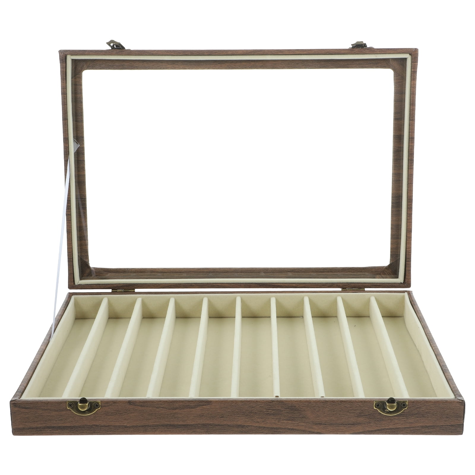 Glass Lid Jewelry Box Necklace Organizer Box Necklace Bracelet Tray