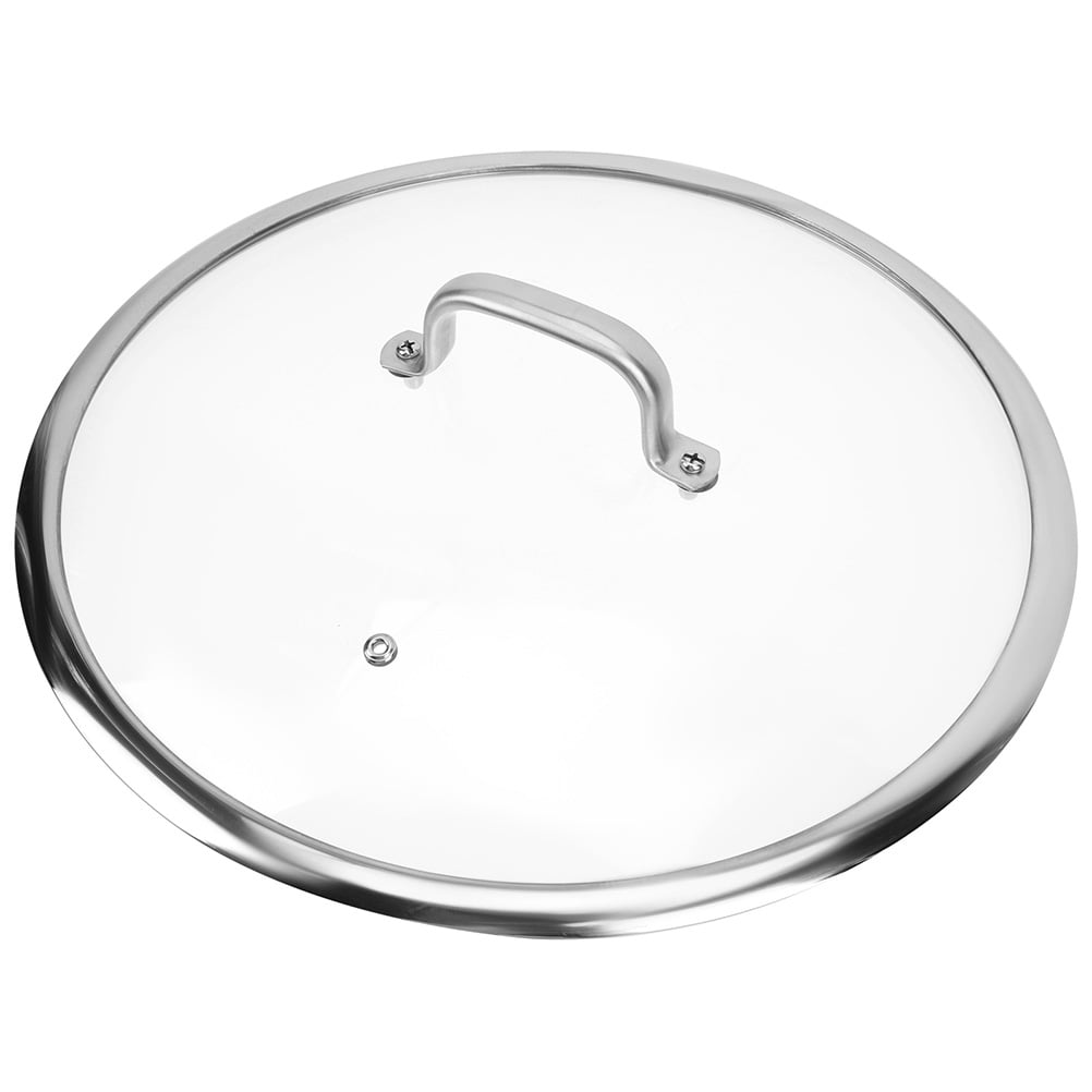 Glass Lid Pot Lids Shockproof Wok Cover for Pan Pans Round with