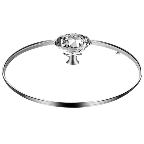 Glass Lid Pot Lids Universal Stainless Steel Cookware Pans Cooking Utensils Frying Cover Kitchen Things