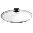 thumbnail image 1 of Glass Lid with Steam Vent Hole - 12"-Inch/30.48-cm - Compatible with Lodge Cast Iron Skillet Pan - Fully Assembled Universal Replacement Cover - Tempered and Oven Safe - Reinforced Stainless Steel Rim, 1 of 7