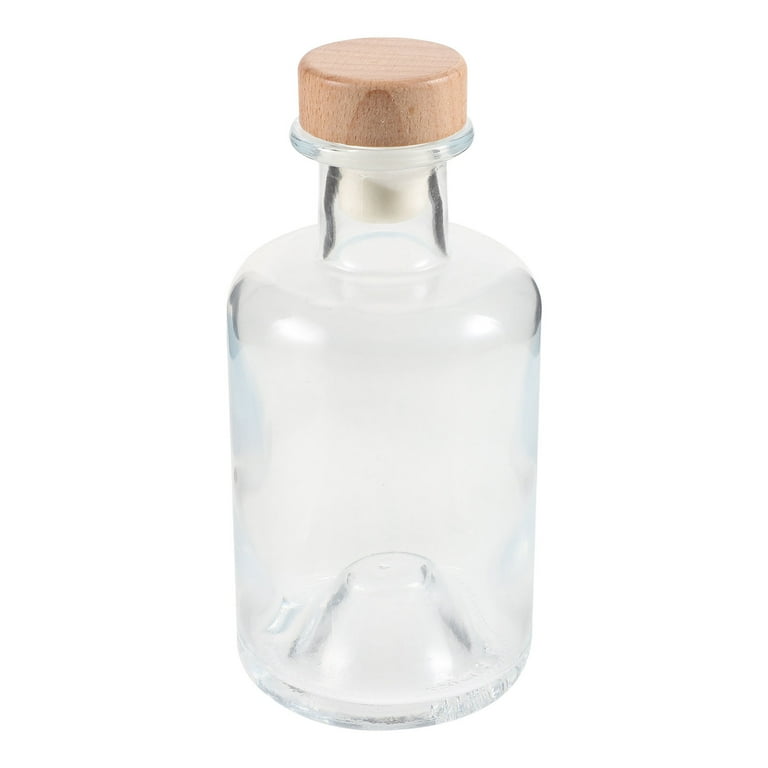 Glass Liquor Bottle Clear Whiskey Bottle Liquor Bottle Empty Wine