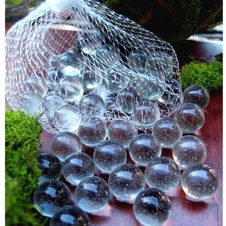 Glass Marbles Clear Luster