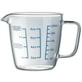 thumbnail image 1 of Glass Measuring Cup with Spout, Heat Resistant Borosilicate Glass Measuring Cups Pitcher with Handle, Graduated Beaker Mug for Cooking Baking, Microwave Measuring Cup with Scale 250ml, 1 of 7
