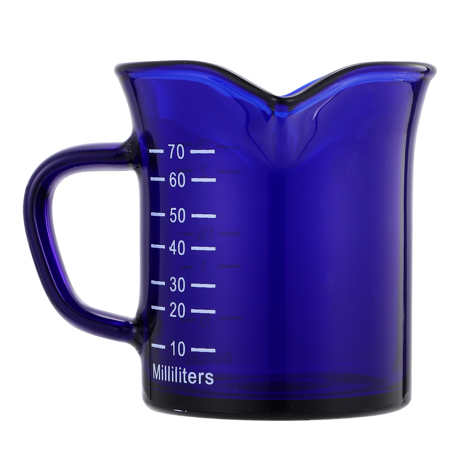 Glass Measuring Spout Cup: Graduated Mixing Cup Coffee Creamer Pitcher ...