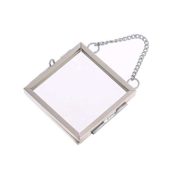 Glass Metal Photo Picture Frame Flower Plant Display Decor