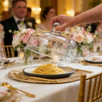 Glass Microwave Splatter Cover, Reusable Lid to Keep Microwave Oven Clean, Transparent Food Cover for Heating and Refrigeration(A)