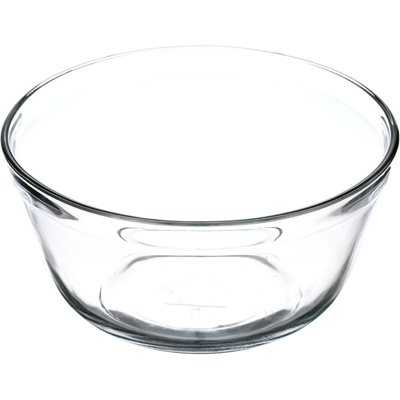 Glass Mixing Bowl, 4 Quart
